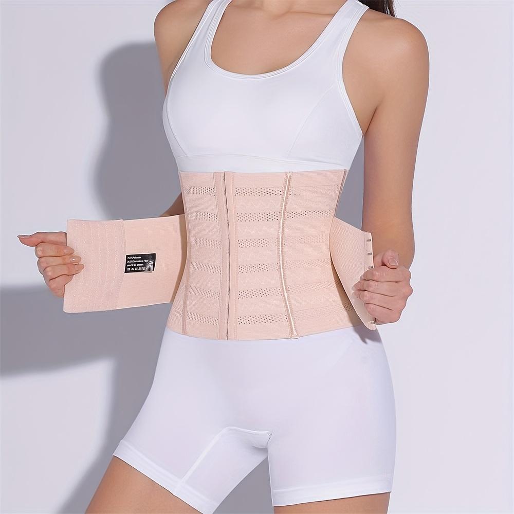 1PC Breathable Adjustable Waist Training Corset, Gym Exercise Posture Support and Abdominal Control Summer Fitness Training and Casual Wear