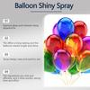 Balloon Shiny Spray 60ml Brightener Spray for Latex Balloons Easy To Use Balloon Shine Spray for Lasting Gloss Finish