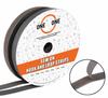 oneOone Sew On Hook and Loop Fabric Fastener Strips Non Adhesive Back Nylon Strips Fabric Fastener Non-Adhesive Interlocking Tape Brown- 25