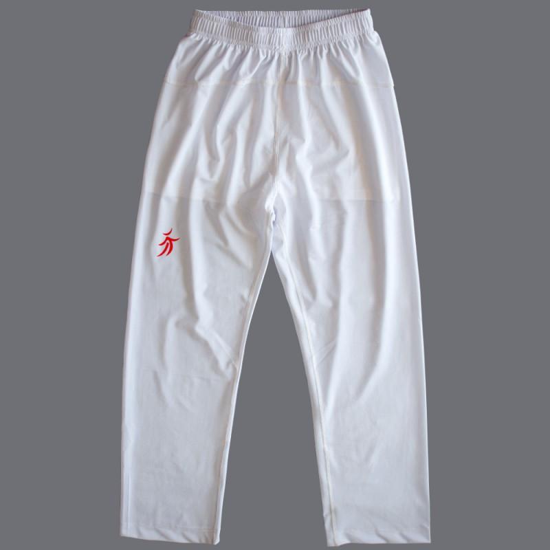 Schnelltrocknende Stretch-Passform Taekwondo-Uniform Training Wettkampf Anpassbarer Druck Weiß