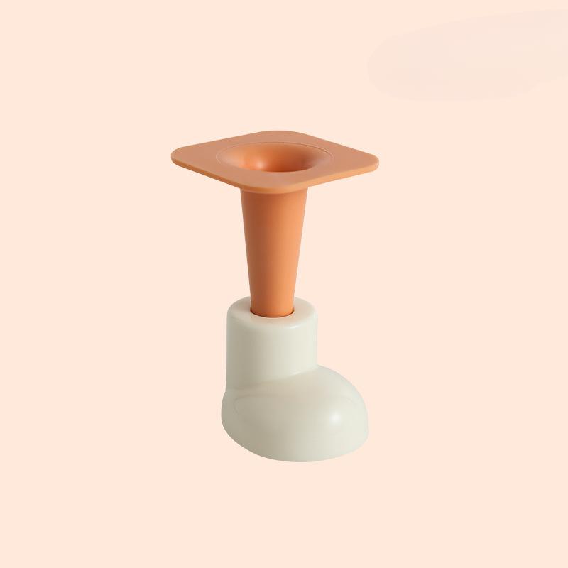 4pcs Cute DIY Round Toe Trash Bin Insoles Adhesive Tissue Box Small Feet Decoration Detachable Punching Free Storage Box Insole