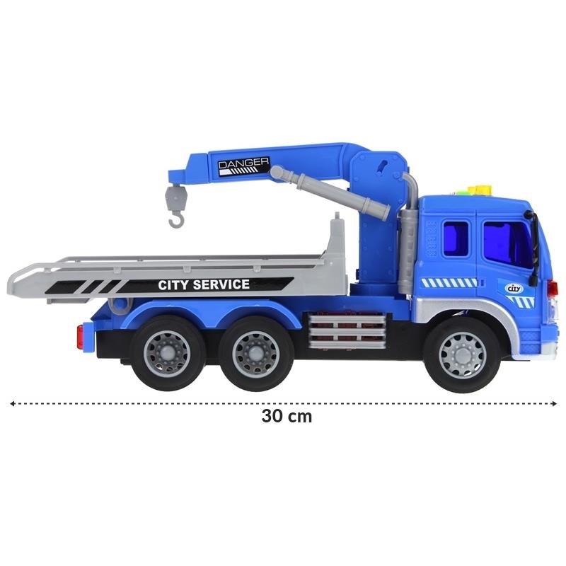 Police Tow Truck With Crane Car Sound And Lights