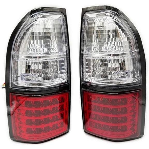 Car Rear LED Light Turn Signal Warning Stop Fog Lamp Tail Light Compatible For Toyota Prado Land Cruiser 90 1997 1998 1999 2000 2001 2002 (Color :