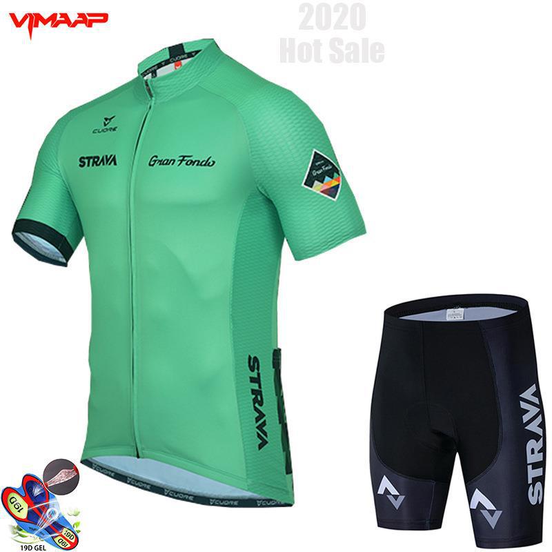 Cycling Suit Short Sleeve Strap Set Mountain Bike Men's Summer Riding Gear