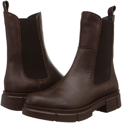 Bontre Chelsea Boots, Mid-Side Gore Boots, Dark Brown