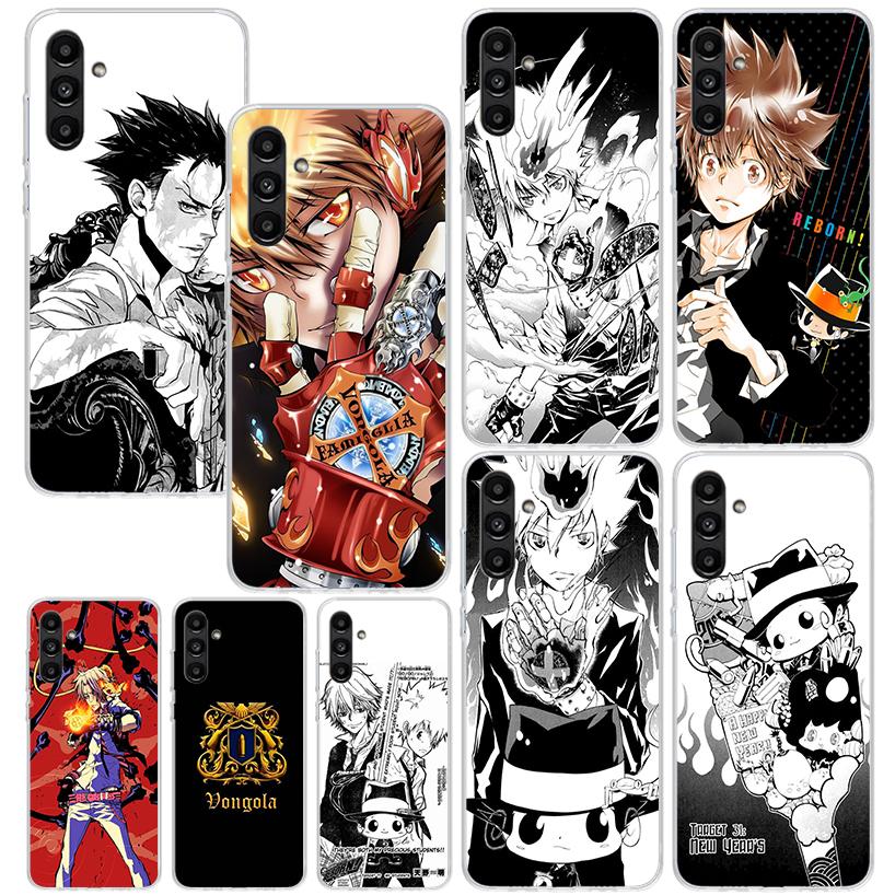 Katekyo Hitman Reborn Phone Case For Samsung Galaxy A17 A37 A57 A16 A26 A36 A56 A15 A25 A35 A55 A14 A24 A34 A54 A13 A23 A33 A53