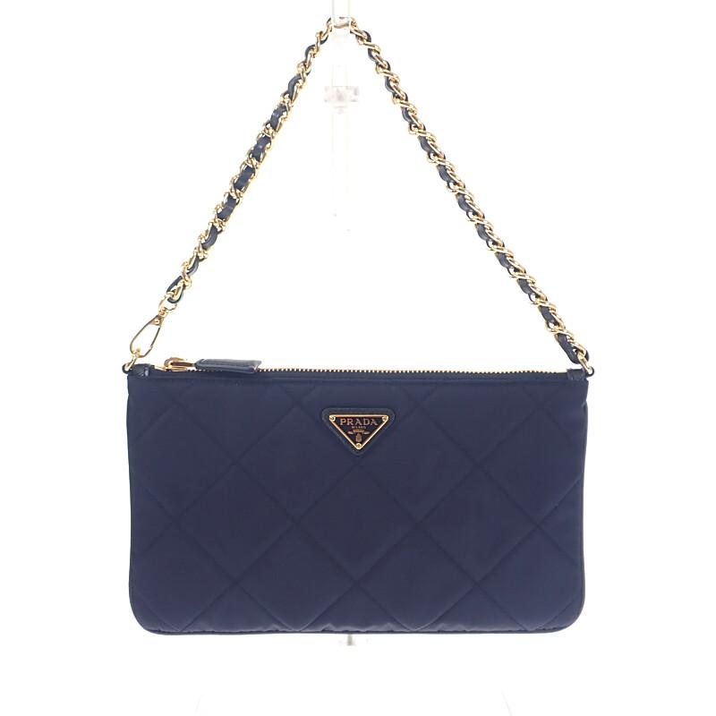PRADA  1NI054 Handbag Navy Women