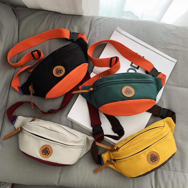 Chest Bag Fashion Casual Versatile Crossbody Bag Multi Functional Large Capacity Trendy Sports Waistpack