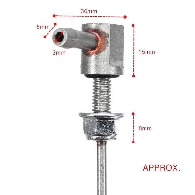 49cm Auto Heater Fuel Standpipe Stainless Steel Heat-resistant Tank Oil Extractor Fuel Tank Sender for Webasto/Eberspacher