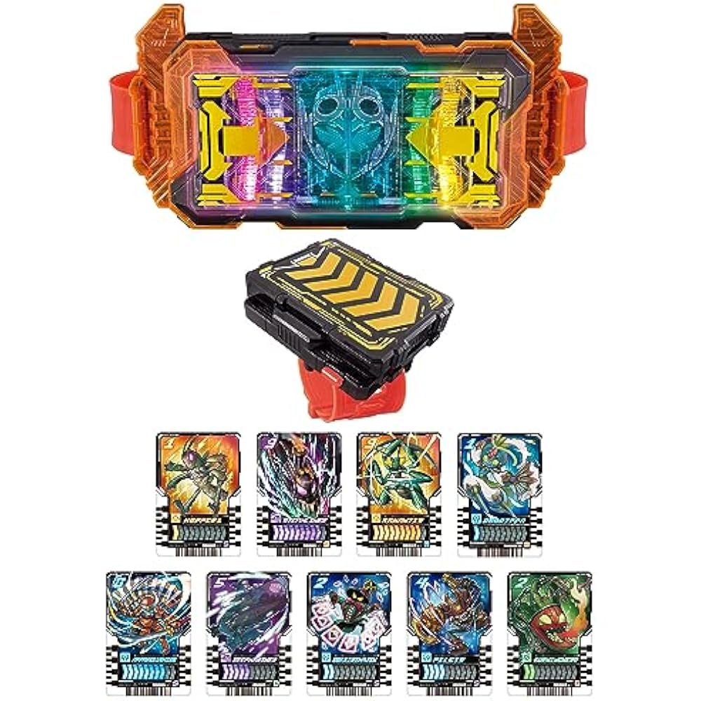 [BANDAI] Kamen Rider Gatchard Transformation Belt DX Gatcher Driver & Gatcher Draw Holder Set