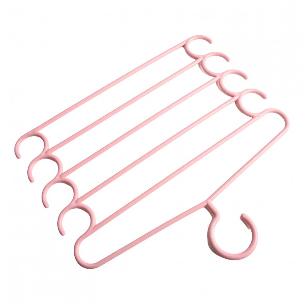 Stay Organized with 5 Layer Hanger for Trousers Pants and Accessories