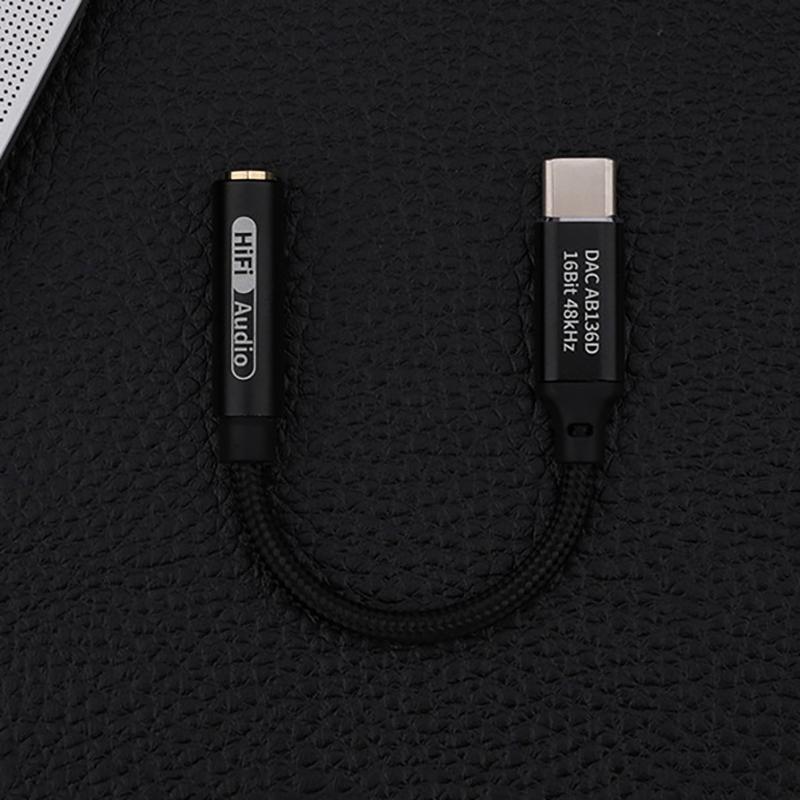 Type C To 3.5Mm Hifi Dac Headphone Amplifier Cx31993 Chip Usb C Audio Decoder Amp Adapter Dac Amplifier For Iphone 16/Android