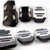 3Pcs Non-slip Car Foot Pedals Accelerator Brake Vehicle Auto Footrests Set