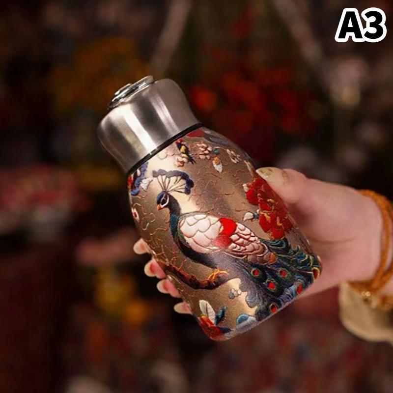 316 Edelstahl Isolierbecher 300ml Auslaufsicher Kaffeetasse Langlebig Tragbar Schlank Isolierte Thermos-Kaffeetasse Wasserflasche