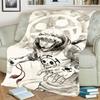 Warm "ONE PIECE" Flannel Blanket for Bedroom, Sofa, Chair, Picnic, Travel and Daily Use