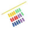 20Pc Erasers Pencil Top Caps Chisel Shape Eraser Student Supplies Stationery