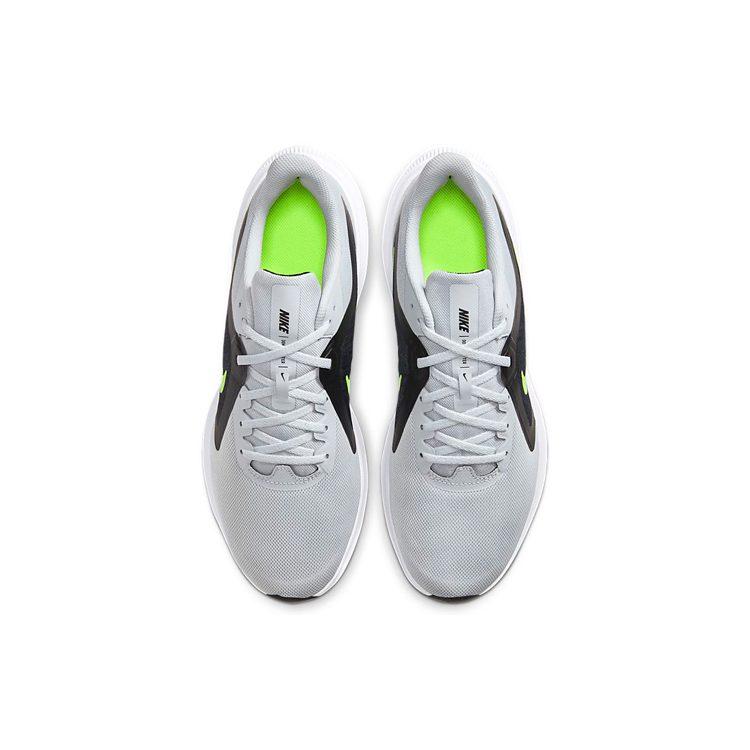 Nike Downshifter 10 Grau/Schwarz/Grün CI9981-005