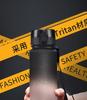 High-Value Gradient Water Bottle: Portable Plastic Cup for Sports & Fitness - Unisex Design for Summer Students & Trendsetters