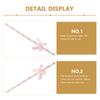 30Pcs Exquisite Bowknot Paper Straws Vibrant Party Supplies for Drink Garnish Cake Decoration Wedding Reception Graduation