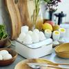 CRDLB0001 Egg Boiled Egg Boiled Egg Voice Announcement of White Steamer, Maker, Machine, Completion,