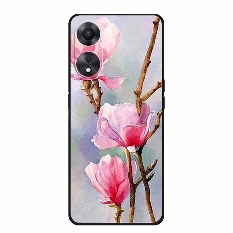 For OPPO A78 5G Case Fashion Silicone Soft TPU Back Cover For Oppo A58 A58X 5G OPPOA78 5G Phone Cases Shockproof CPH2483 Fundas