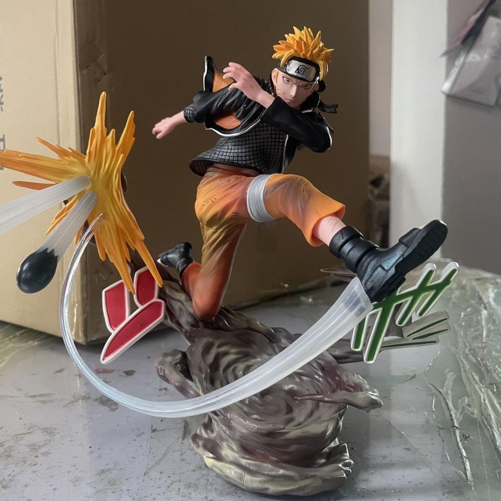 Naruto Supermodel Six Realms Ninja Whirlpool Naruto anime figures Can Favorite Replace Head move PVC 8.66Inch/22cm toys Gifts