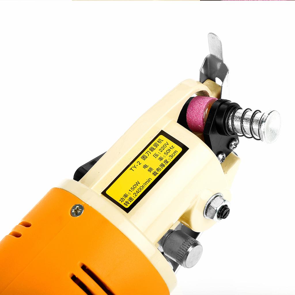 Blade Electric Cloth Cutter Fabric Round Knife Cutting Cutter Machine