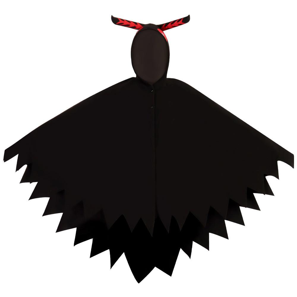 Urban Mothman Legend Cosplay Character Costumes Cloak Halloween Outfit Set