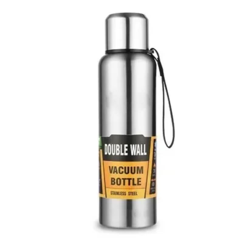 

500/1000/1500 мл термос из нержавеющей стали, термос большой емкости, портативный изолированный стакан с веревкой, термобутылка 1000ml