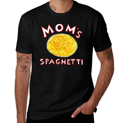 Eminem MOMS SPAGHETTI Muttertags-T-Shirt, koreanischer Vintage-Stil, Slim-Fit-T-Shirt für Herren