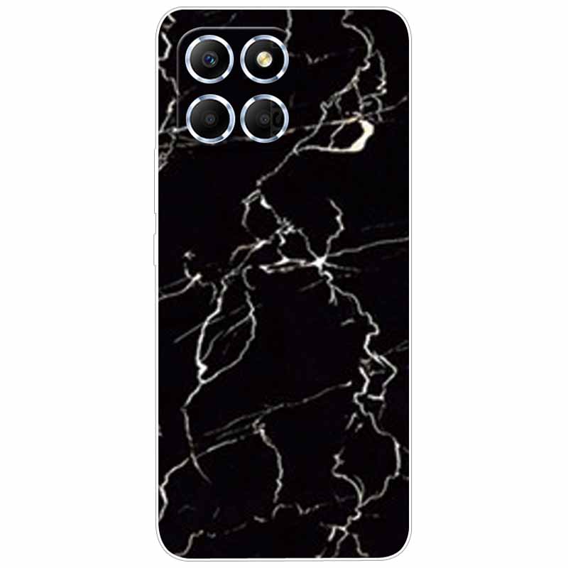Soft Case For Honor X6 2022 Covers Para Silicon Print Marble TPU Clear Phone Coque for Huawei Honor X6 4G Transparent Bumper X 6