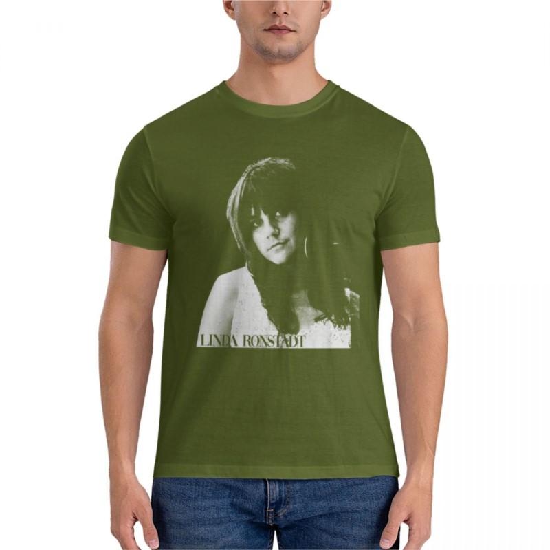 men tshirt Linda Ronstadt Retro portrait Essential TShirt mens t shirt sports fan tshirts summer male teeshirt