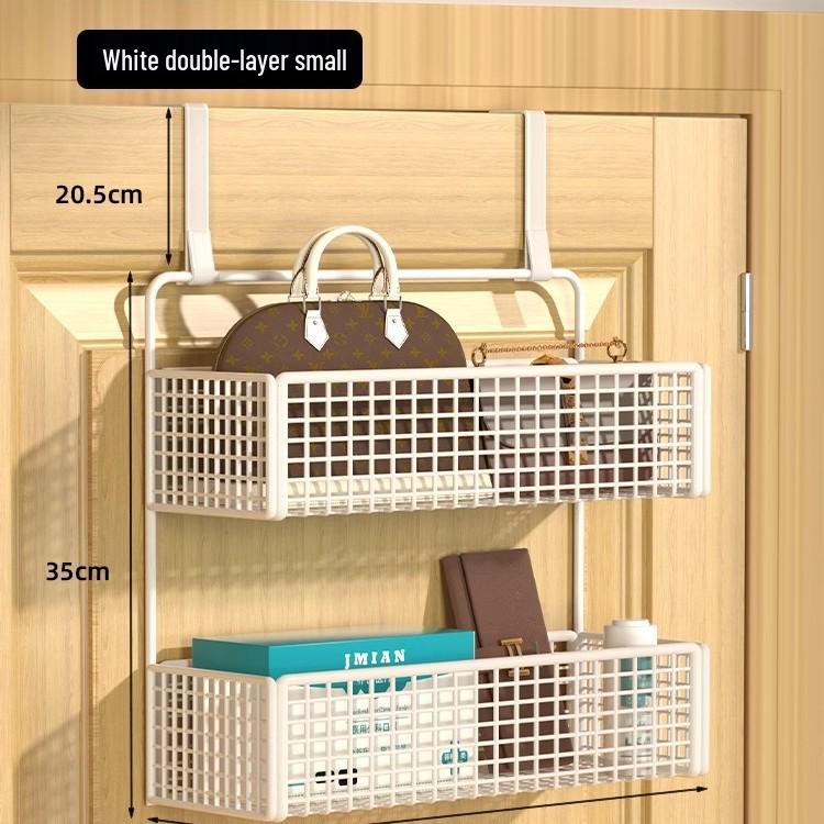 Wall-Mounted Entryway Storage Rack for Bedroom Doors
