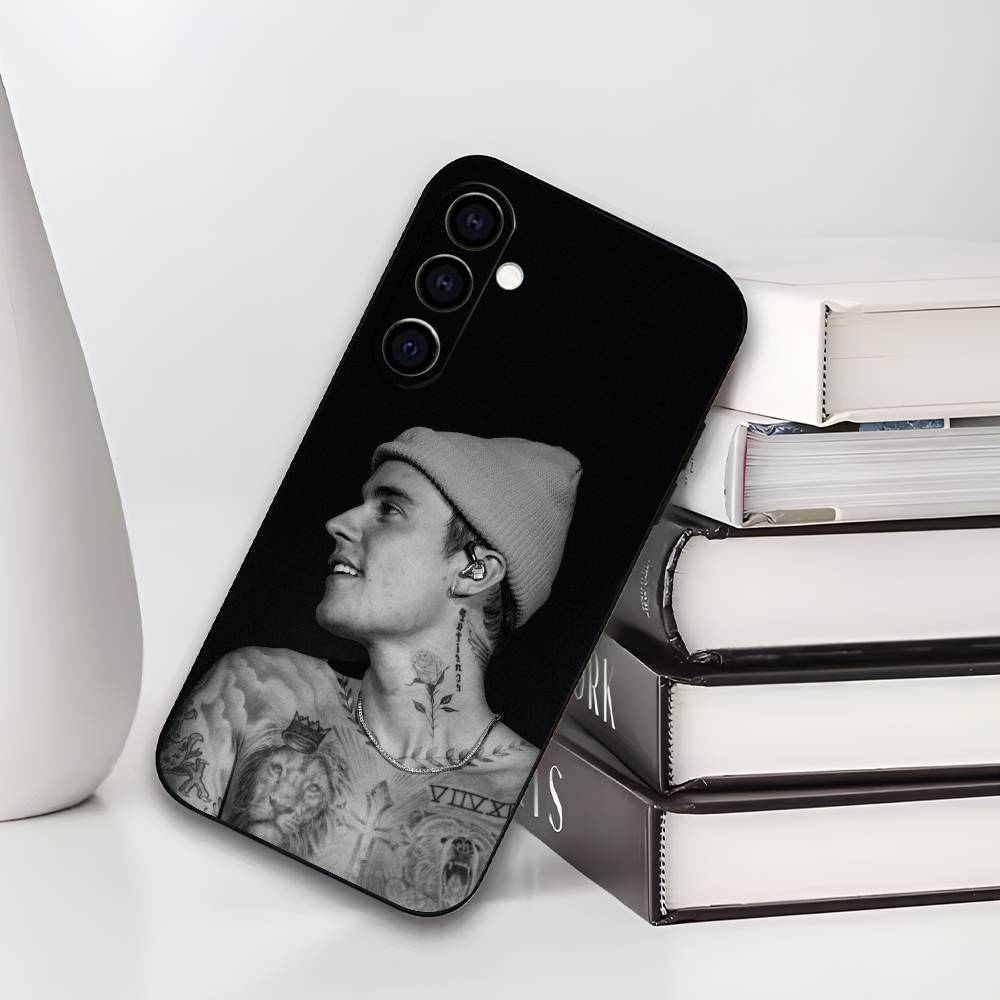 JB J-Justin B-Bieber Phone Case For Samsung Galaxy A73,A72,A71,A70,A53,A52,A51,Others Soft Black Cover