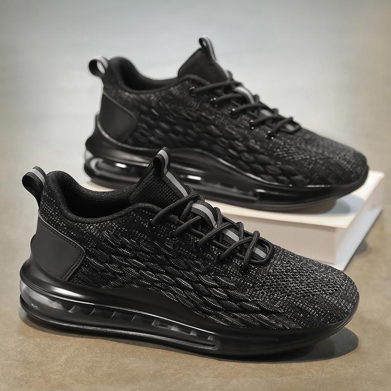 New Road Running Shoes Men Air Cushion Outdoor Sport Shoes Breathable Trainers Shoes Jogging Shoes Sneakers Men Large Size 39-48