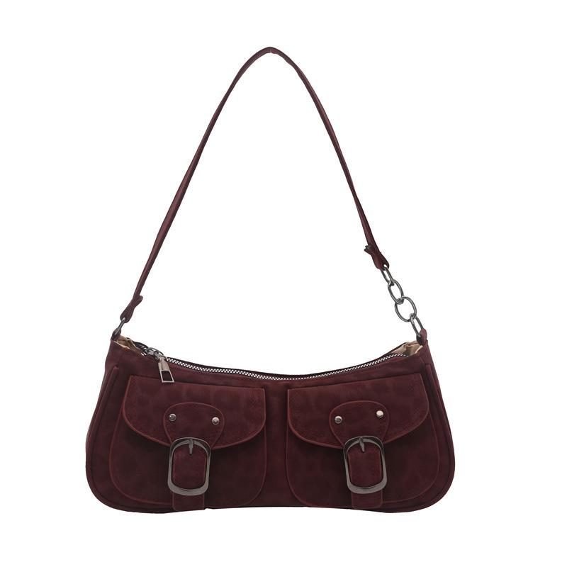 Retro Underarm Bag Women's Autumn and Winter New Trend Women's Bag Niche Fashion Underarm Shoulder Bag