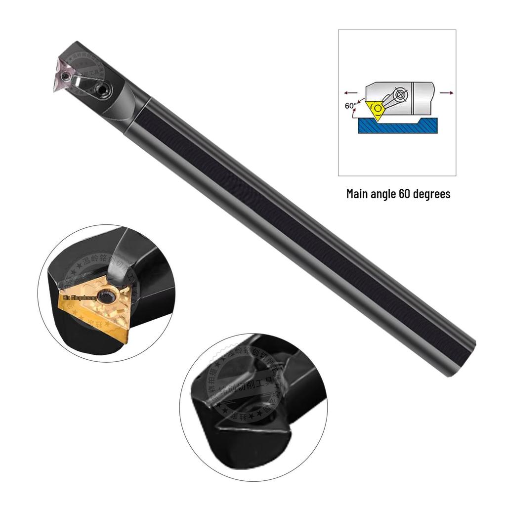 60° Inner Hole CNC Lathe Tool Holder S16Q/S20R MTWNR/L16