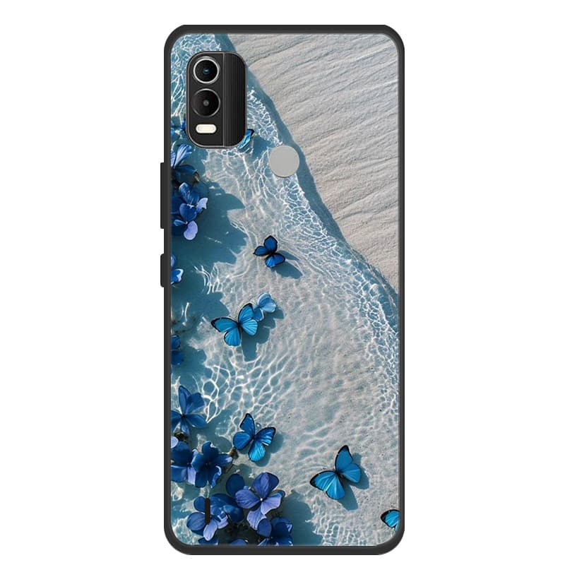 For Nokia C21 Plus Case Phone Cover Coque Black Silicone Soft Back Cover Case For Nokia G21 / G11 / C21 Plus Case C21Plus Funda