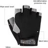 Outdoor Sports Gym Fitness Breathable Non Slip Men's and Women's Half Fingered Gloves Summer Fishing Bicycle Fingerless Gloves
