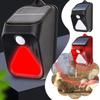 Sunet cu Decibeli Ridicați Repeller pentru Animale Alarmă cu Senzor de Mișcare Alimentată Solar Outdoor Siguranță