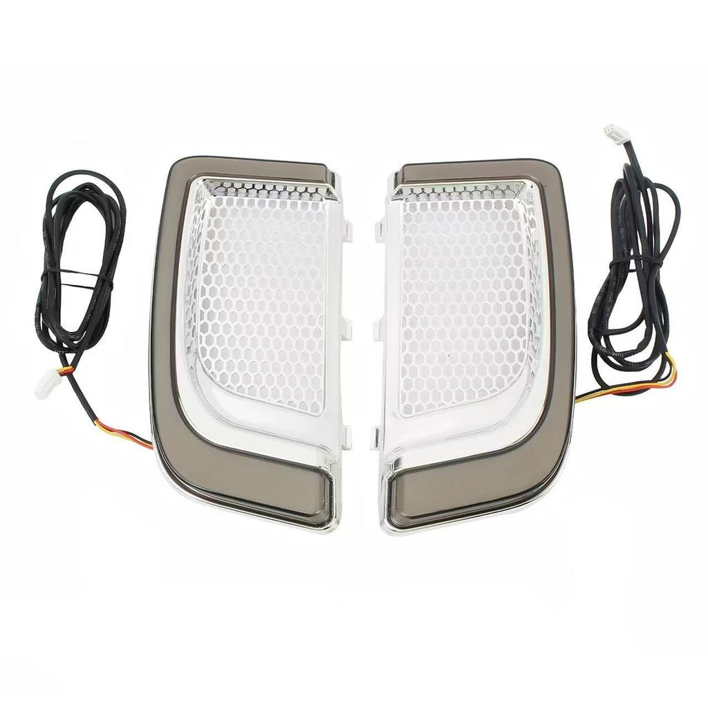 Harley LED Leg Guard Turn Signals for Street and Road King Big Glides