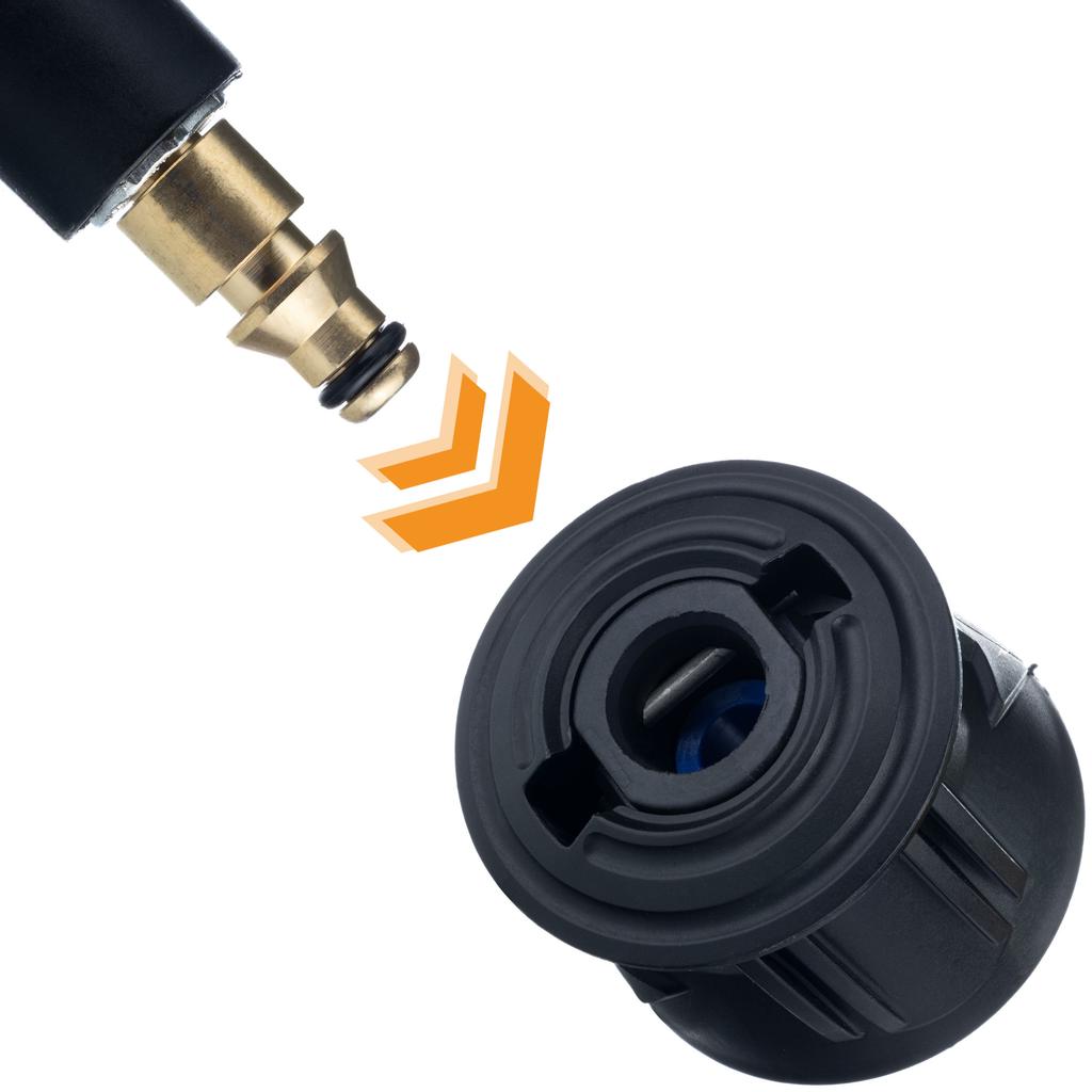 Hose Extension High Pressure Hose 10m QC Stihl / Nilfisk / Gerni Quick Connect for Pressure Washer