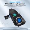 Motorcycle Dash Cam Q28 Smart Helmet Camera WiFi Voice Control 256GB Black Box