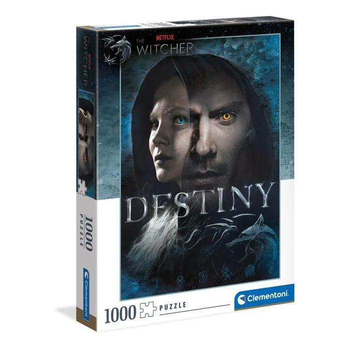 Puzzle 1000 pièces : the witcher : destiny