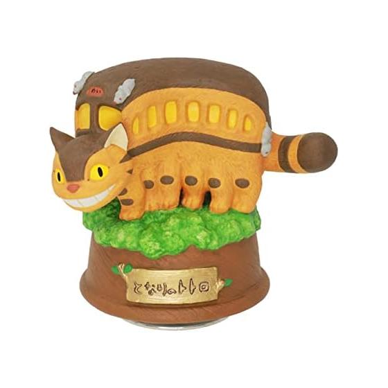 Sekiguchi Studio Ghibli Мой сосед Тоторо фарфоровая музыкальная шкатулка Кот-автобус на дереве 403554 Один размер