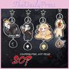 Scp Foundation Acrylic Double Sided Printing Keychain Bag Pendant Accessories