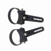Montagehalterung 1-3 Rohre Aluminium Bull/Roll Bar Montagehalterung Halterung LED Auto LKW Off-Road Arbeitsscheinwerfer Die meisten Auto LKW (2,5 ")
