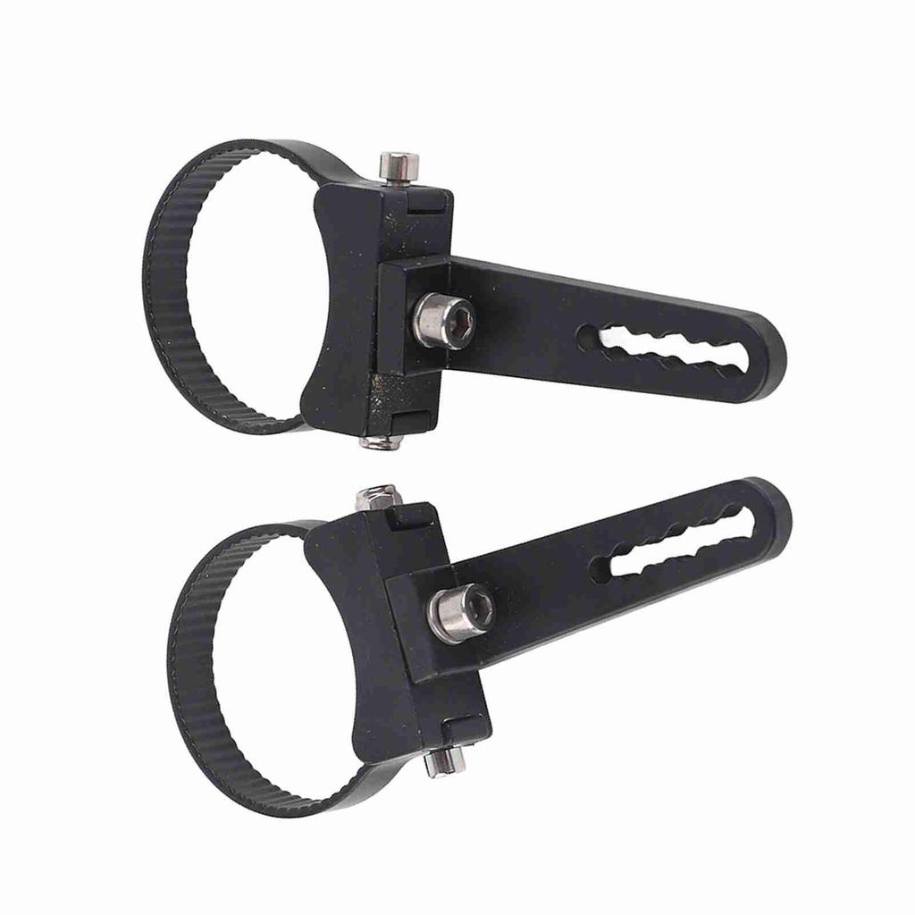 Montagehalterung 1-3 Rohre Aluminium Bull/Roll Bar Montagehalterung Halterung LED Auto LKW Off-Road Arbeitsscheinwerfer Die meisten Auto LKW (2,5 ")