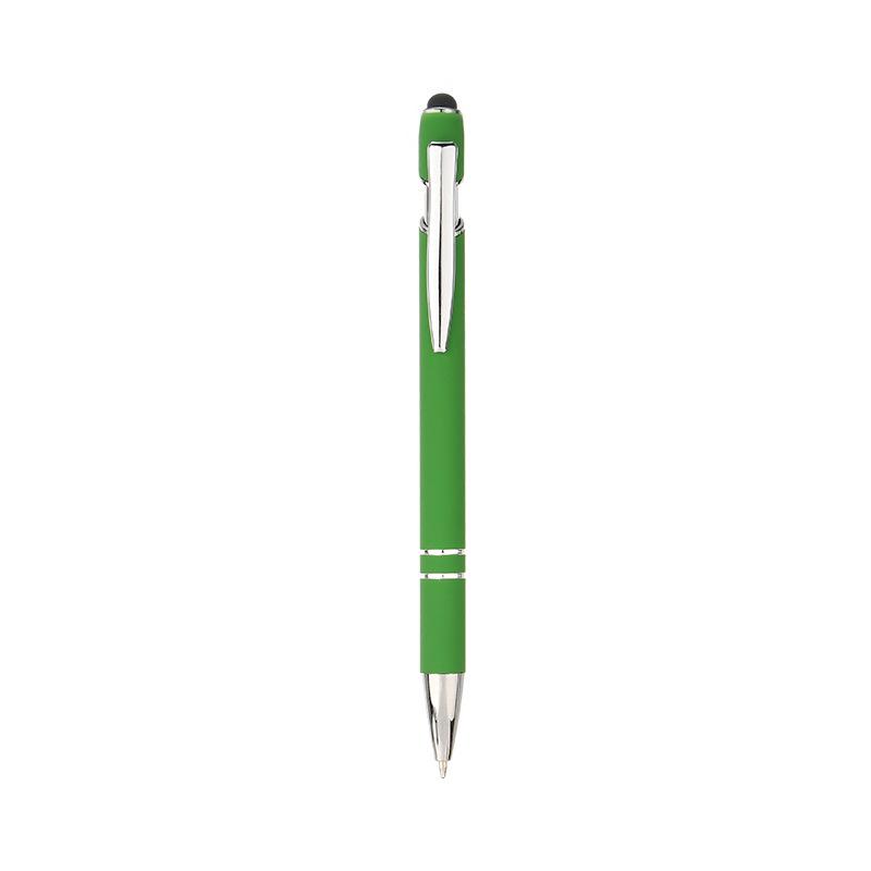 Custom Logo Colored Metal Gel Ballpoint Pen for Signing & Touchscreen Use