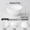 Melamine Imitation Porcelain Bowl